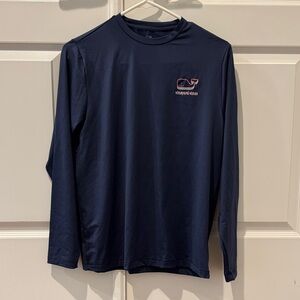 Vineyard Vines Dark Blue Long Sleeve Tee